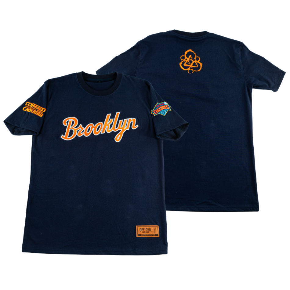 Coheed and Cambria x The Brooklyn Cyclones Navy T-Shirt