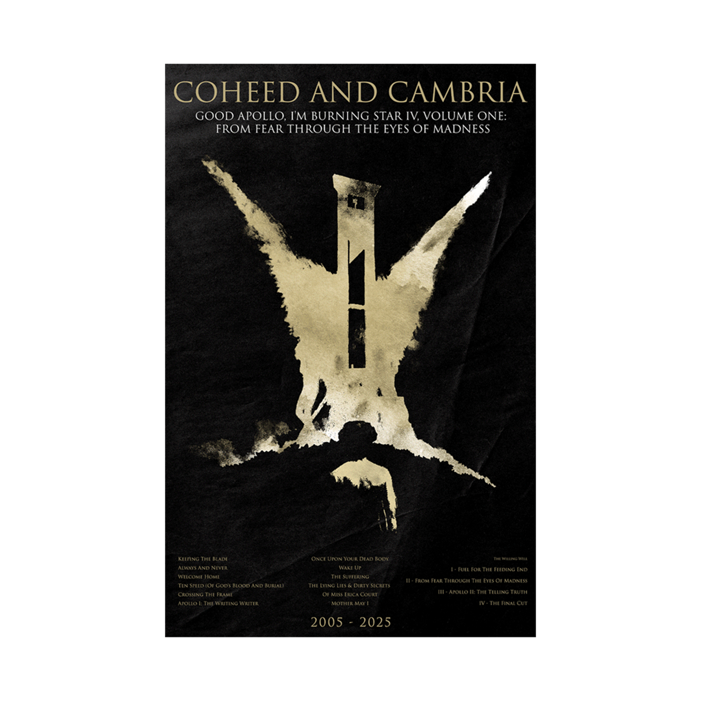 Lenticular Good Apollo Tracklist Poster - Poster