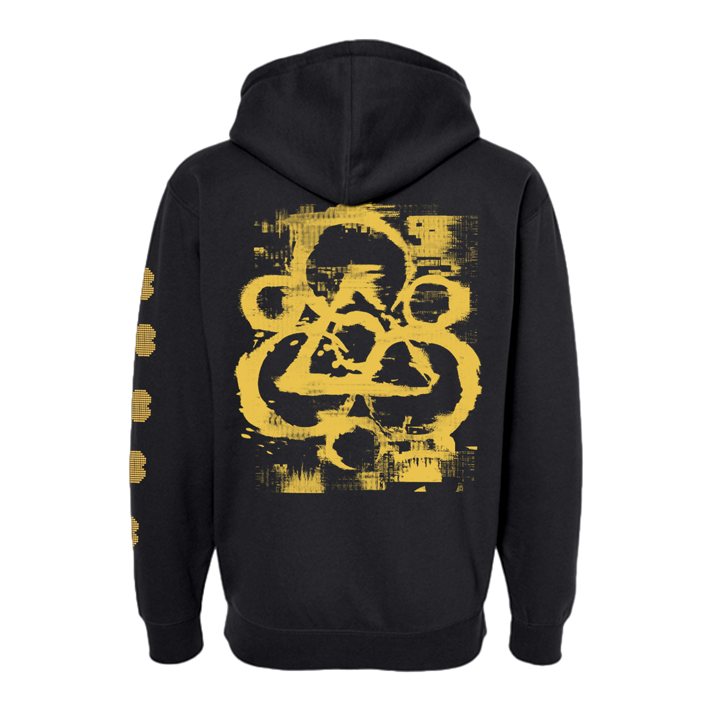 Vaxis Hearts Glitch Zip Hoodie