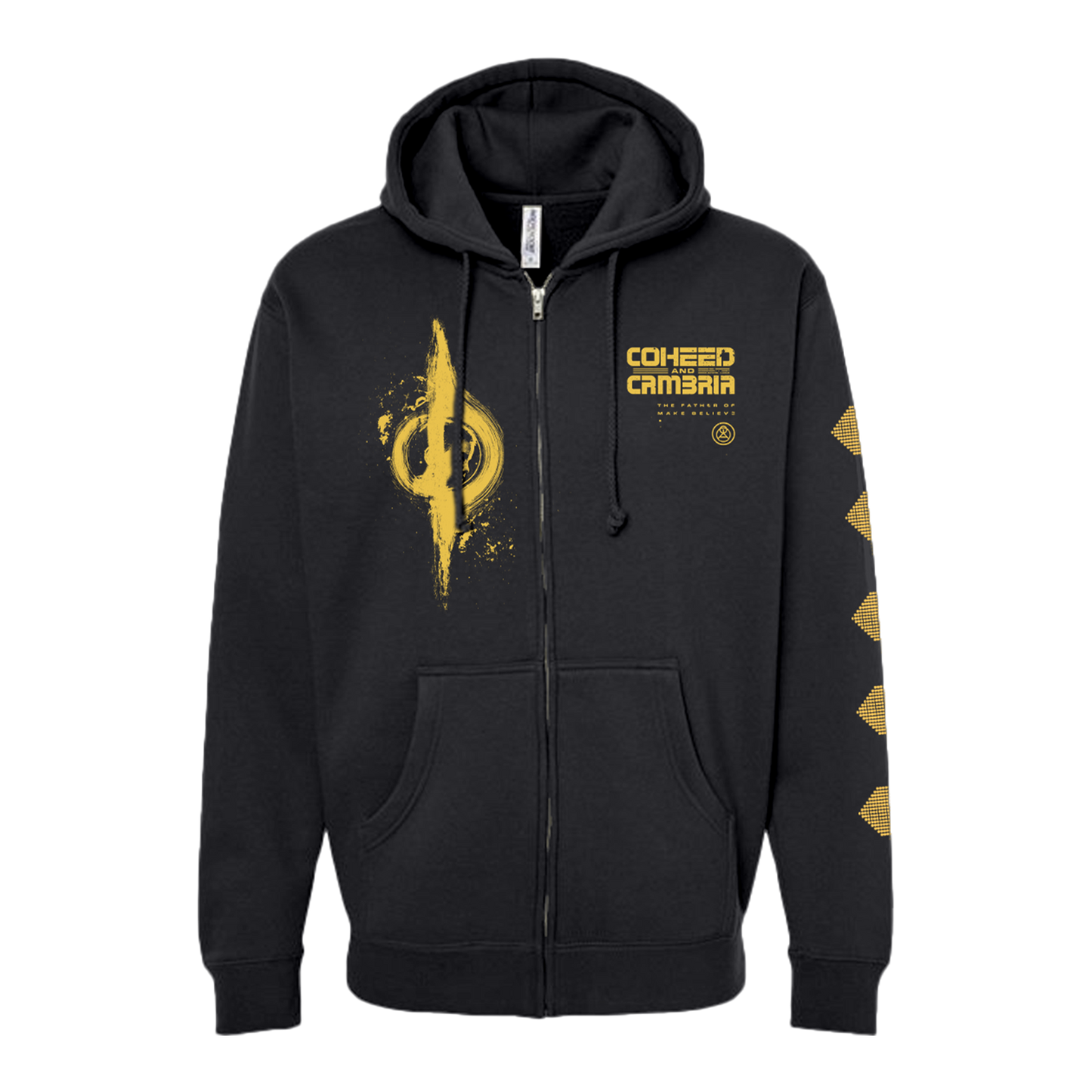 Vaxis Hearts Glitch Zip Hoodie