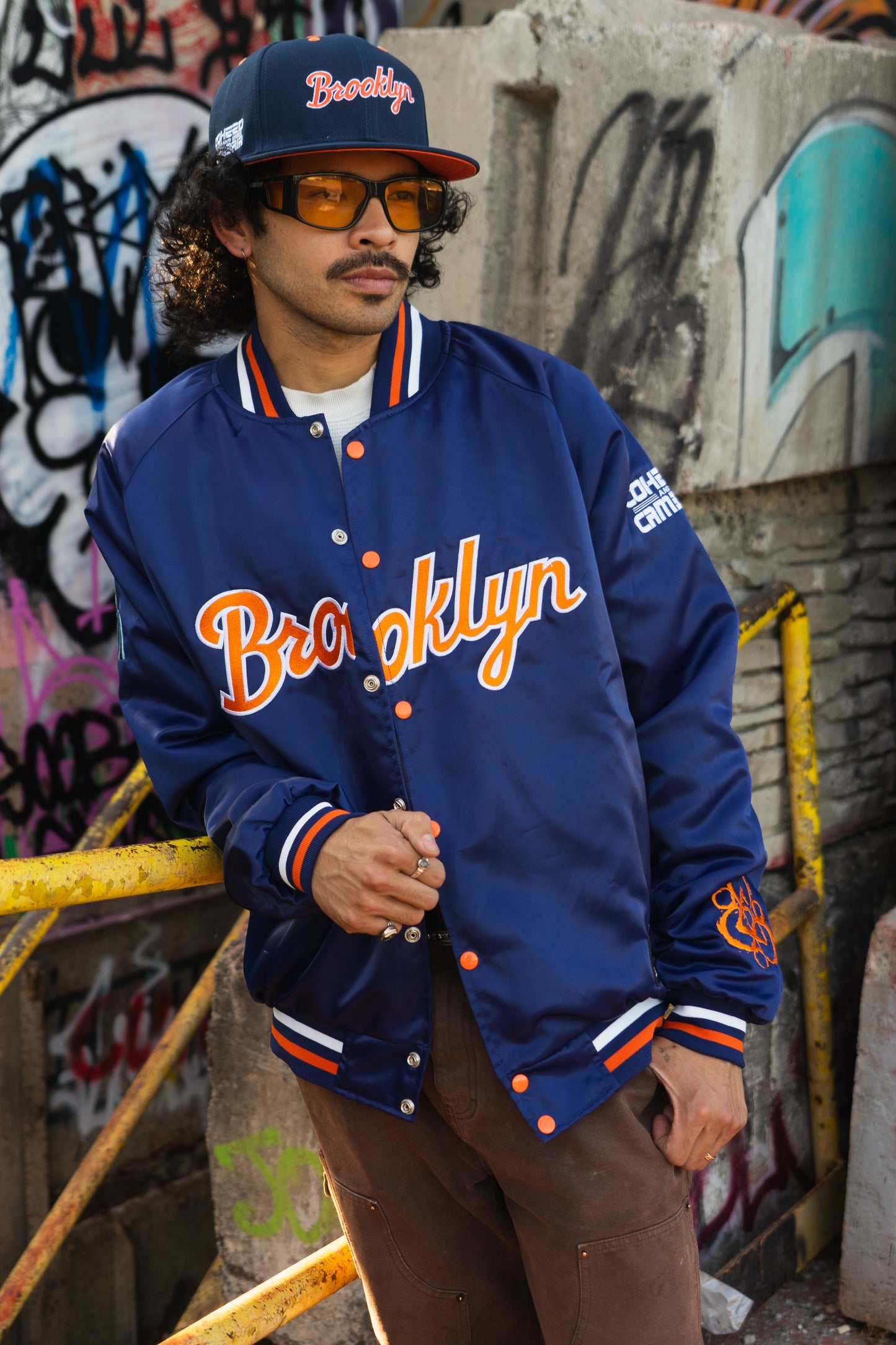 Coheed and Cambria x The Brooklyn Cyclones Bomber Jacket