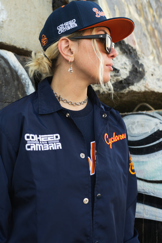 Coheed and Cambria x The Brooklyn Cyclones Skater Jacket