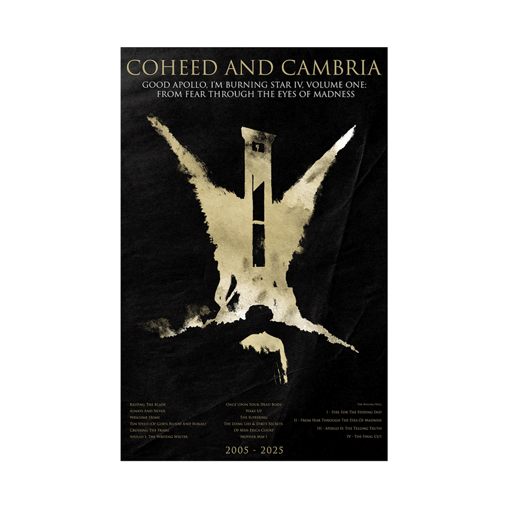 Lenticular Good Apollo Tracklist Poster - Poster