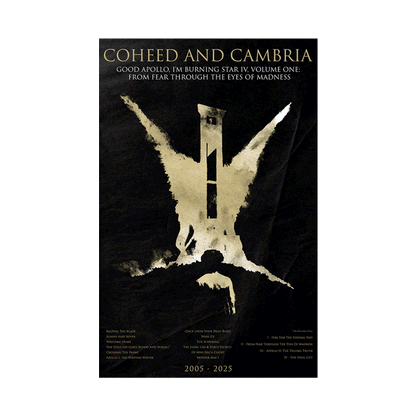 Lenticular Good Apollo Tracklist Poster - Poster